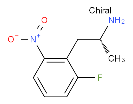 (2R)-1-(2-fluoro-6-nitrophenyl)propan-2-amine