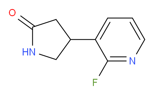 4-(2-fluoropyridin-3-yl)pyrrolidin-2-one