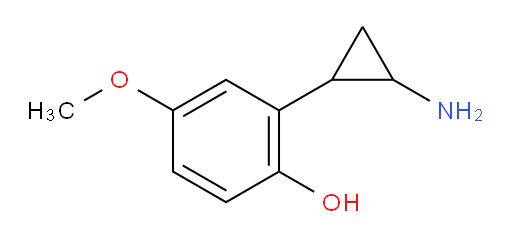 2-(2-aminocyclopropyl)-4-methoxyphenol