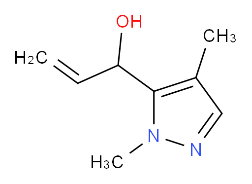 1-(1,4-dimethyl-1H-pyrazol-5-yl)prop-2-en-1-ol