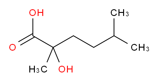 2-hydroxy-2,5-dimethylhexanoic acid