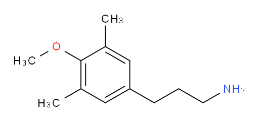 3-(4-methoxy-3,5-dimethylphenyl)propan-1-amine