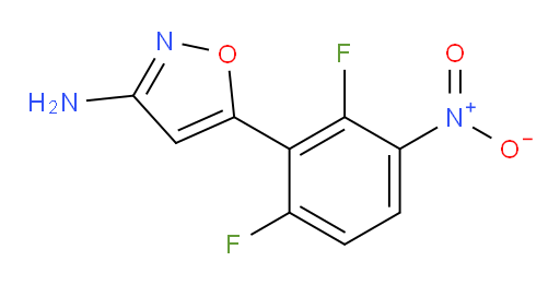 5-(2,6-difluoro-3-nitrophenyl)-1,2-oxazol-3-amine