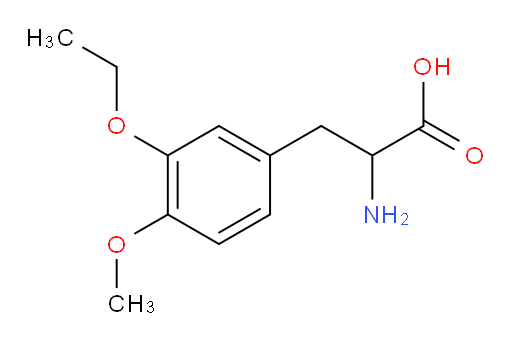 2-amino-3-(3-ethoxy-4-methoxyphenyl)propanoic acid