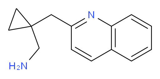{1-[(quinolin-2-yl)methyl]cyclopropyl}methanamine