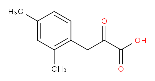 3-(2,4-dimethylphenyl)-2-oxopropanoic acid
