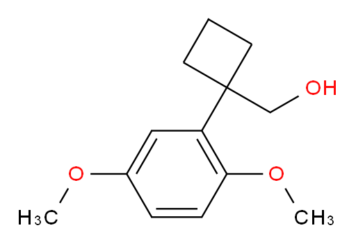[1-(2,5-dimethoxyphenyl)cyclobutyl]methanol