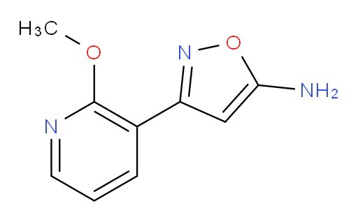 3-(2-methoxypyridin-3-yl)-1,2-oxazol-5-amine