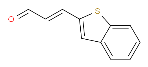 3-(1-benzothiophen-2-yl)prop-2-enal