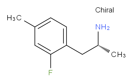 (2R)-1-(2-fluoro-4-methylphenyl)propan-2-amine