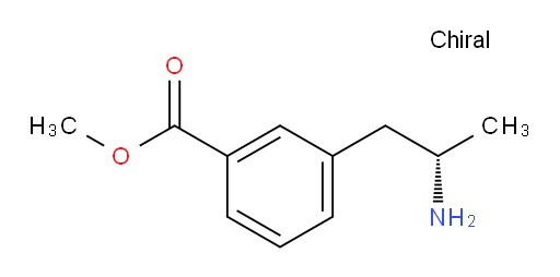 methyl 3-[(2S)-2-aminopropyl]benzoate