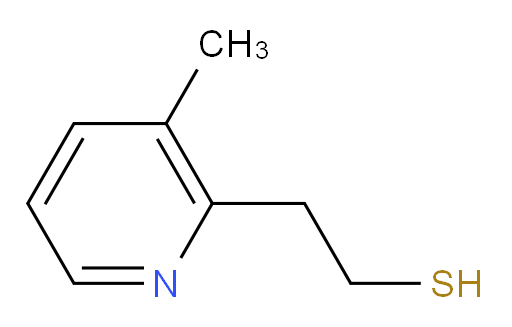 2-(3-methylpyridin-2-yl)ethane-1-thiol