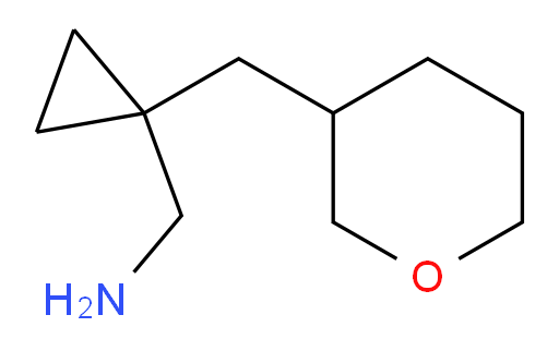 {1-[(oxan-3-yl)methyl]cyclopropyl}methanamine