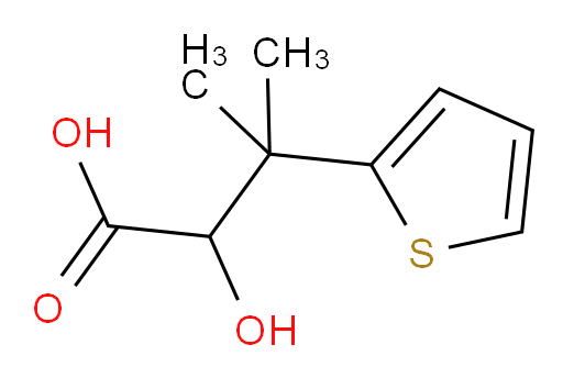2-hydroxy-3-methyl-3-(thiophen-2-yl)butanoic acid