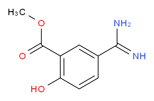 methyl 5-carbamimidoyl-2-hydroxybenzoate
