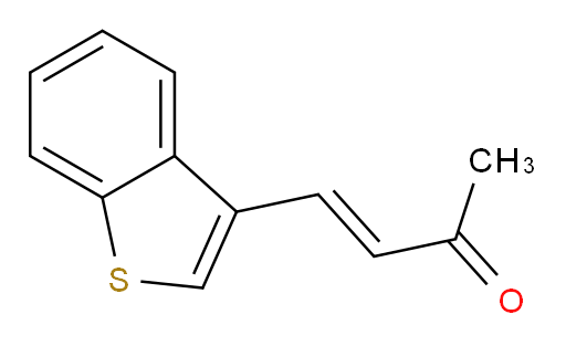 4-(1-benzothiophen-3-yl)but-3-en-2-one
