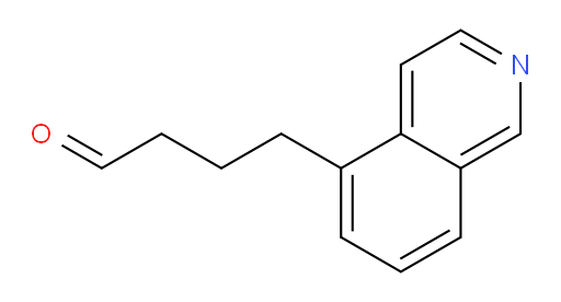 4-(isoquinolin-5-yl)butanal