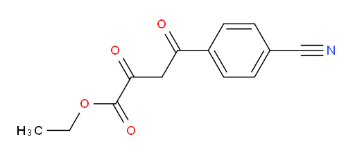 ethyl 4-(4-cyanophenyl)-2,4-dioxobutanoate