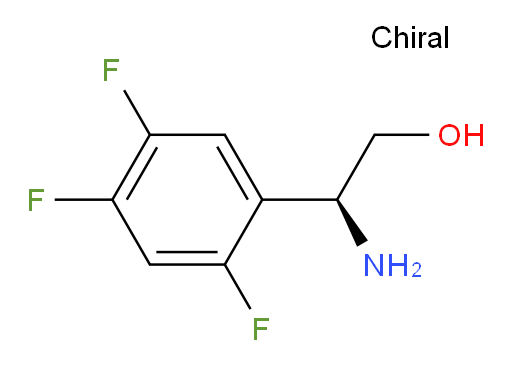 (2S)-2-amino-2-(2,4,5-trifluorophenyl)ethan-1-ol