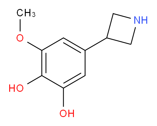 5-(azetidin-3-yl)-3-methoxybenzene-1,2-diol