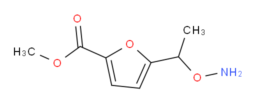 methyl 5-[1-(aminooxy)ethyl]furan-2-carboxylate