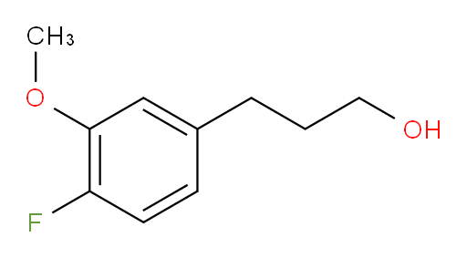 3-(4-fluoro-3-methoxyphenyl)propan-1-ol