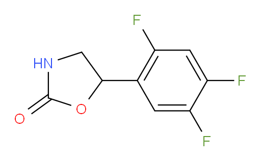 5-(2,4,5-trifluorophenyl)-1,3-oxazolidin-2-one