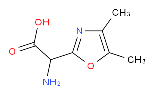 2-amino-2-(dimethyl-1,3-oxazol-2-yl)acetic acid