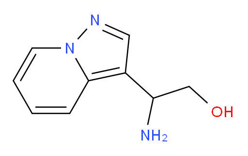 2-amino-2-{pyrazolo[1,5-a]pyridin-3-yl}ethan-1-ol
