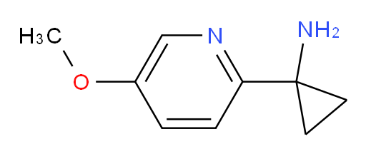 1-(5-methoxypyridin-2-yl)cyclopropan-1-amine