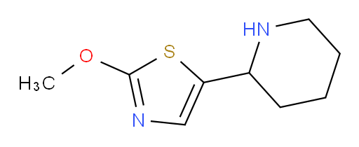 2-(2-methoxy-1,3-thiazol-5-yl)piperidine
