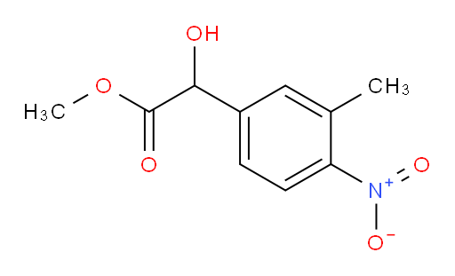 methyl 2-hydroxy-2-(3-methyl-4-nitrophenyl)acetate