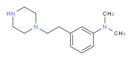 N,N-dimethyl-3-[2-(piperazin-1-yl)ethyl]aniline