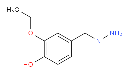 2-ethoxy-4-(hydrazinylmethyl)phenol