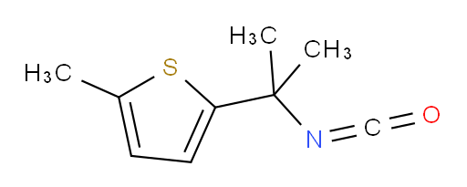 2-(2-isocyanatopropan-2-yl)-5-methylthiophene
