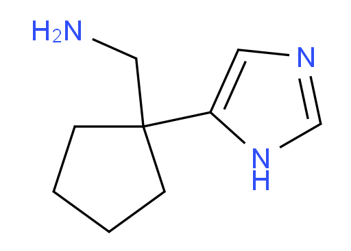 [1-(1H-imidazol-5-yl)cyclopentyl]methanamine