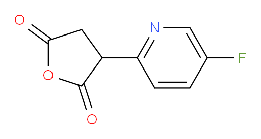 3-(5-fluoropyridin-2-yl)oxolane-2,5-dione