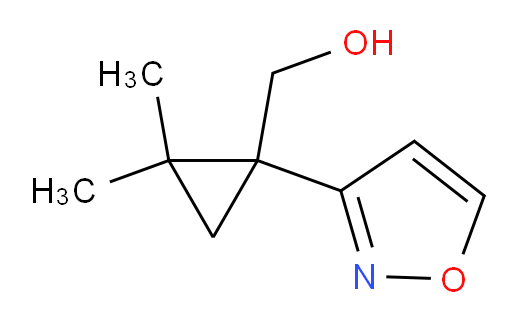 [2,2-dimethyl-1-(1,2-oxazol-3-yl)cyclopropyl]methanol