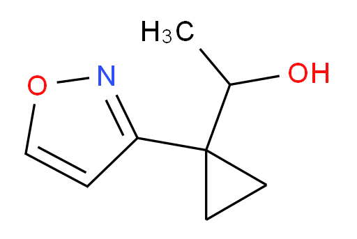 1-[1-(1,2-oxazol-3-yl)cyclopropyl]ethan-1-ol