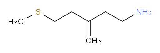 3-methylidene-5-(methylsulfanyl)pentan-1-amine