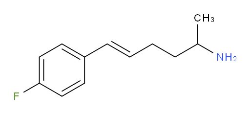6-(4-fluorophenyl)hex-5-en-2-amine