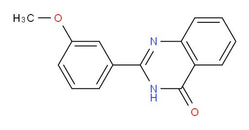 2-(3-methoxyphenyl)-3,4-dihydroquinazolin-4-one