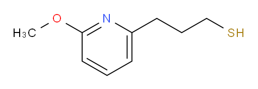 3-(6-methoxypyridin-2-yl)propane-1-thiol