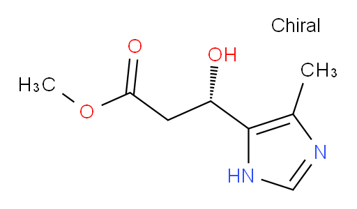 methyl (3S)-3-hydroxy-3-(4-methyl-1H-imidazol-5-yl)propanoate