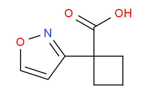 1-(1,2-oxazol-3-yl)cyclobutane-1-carboxylic acid