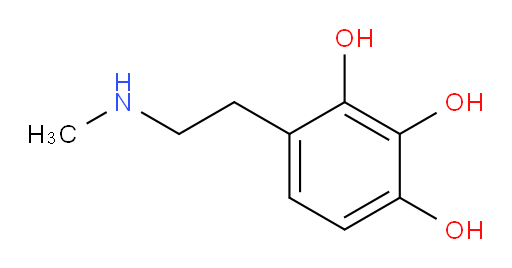 4-[2-(methylamino)ethyl]benzene-1,2,3-triol