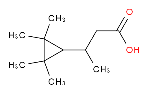 3-(2,2,3,3-tetramethylcyclopropyl)butanoic acid