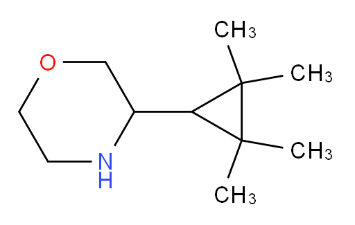 3-(2,2,3,3-tetramethylcyclopropyl)morpholine