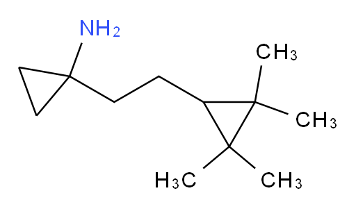 1-[2-(2,2,3,3-tetramethylcyclopropyl)ethyl]cyclopropan-1-amine