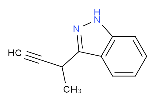 3-(but-3-yn-2-yl)-1H-indazole